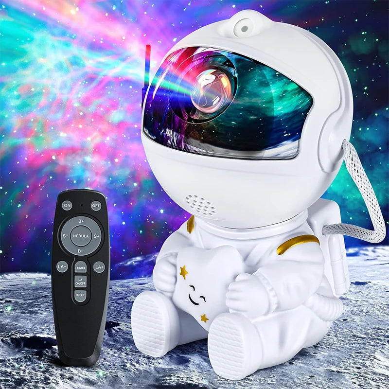 Astronaut Galaxy Projector - Transform Any Room Into a Galaxy