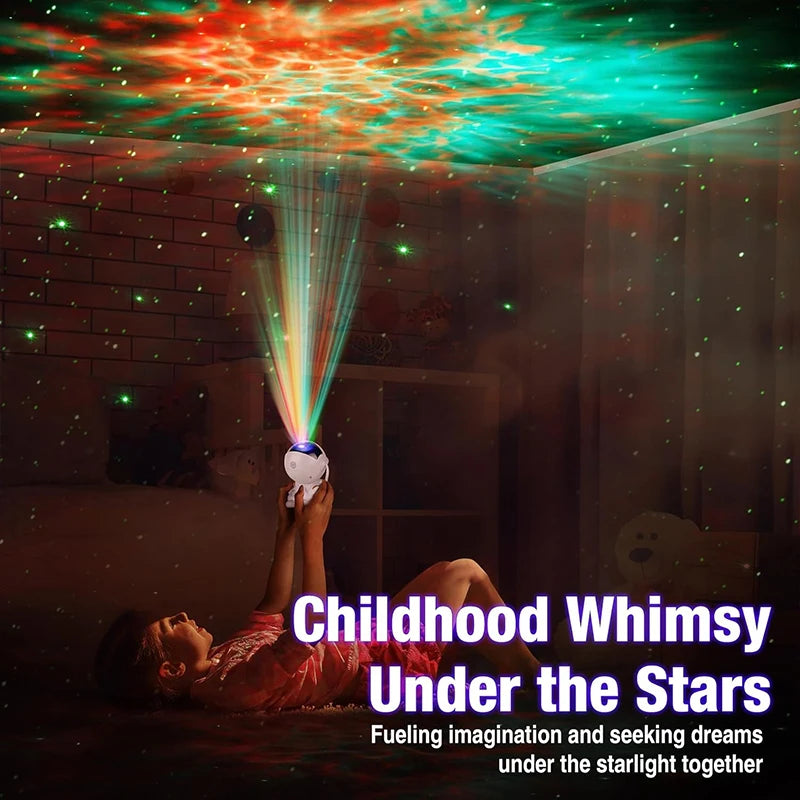 Astronaut Galaxy Projector - Transform Any Room Into a Galaxy